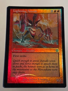 Lightning Hounds●FOIL●Mercadian Masques●MTG●1999●COMMON●ENGLISH●LP●02086 - Picture 1 of 2