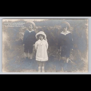 Vintage Postcard Ostende Belgium Royalty Children Unposted Scenic Collectible - Picture 1 of 4