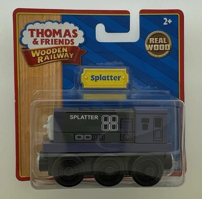 THOMAS THE TANK & FRIENDS - SALPICADURAS DE MADERA - NUEVO EN CAJA CURVA DE APRENDIZAJE 2011 - ¡¡¡RARO!!!! Foto 1 de 4