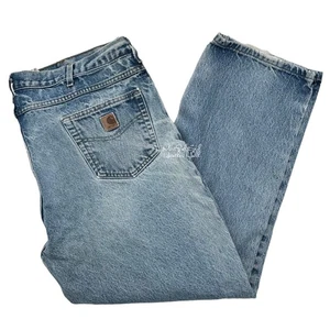 Carhartt Stone Wash Distressed Relaxed Fit Jeans Size 44/32 - Picture 1 of 7