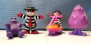 Juego de 4 juguetes Happy Meal Hamburguesa y mueca McDonalds - Imagen 1 de 1