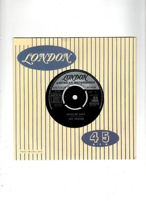 ROY ORBISON - CRAWLING BACK / IF YOU CAN'T SAY SOMETHING NICE. UK ORIG 7". VG+ - Image 1 of 2