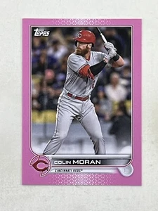 Colin Moran 2022 Topps Mini Pink /25 #US28 MLB Cincinnati Reds Trading Card - Picture 1 of 2
