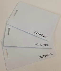 (10) RFID Proximity Badge Cards for Acroprint timeQplus TQ600P and TQ600F - Picture 1 of 1