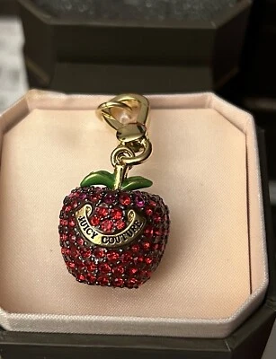 Nuevo Juicy Couture Pave Apple Charm Foto 1 de 3