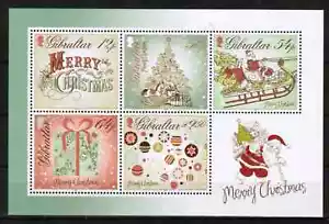 Gibraltar 2013 Christmas sheet SG MS 1543 MNH mint *COMBINED POST - Picture 1 of 1