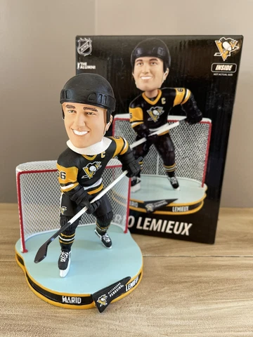 MARIO LEMIEUX Pittsburgh Penguins Legend NHL “The Alumni” Bobblehead NIB! Cover