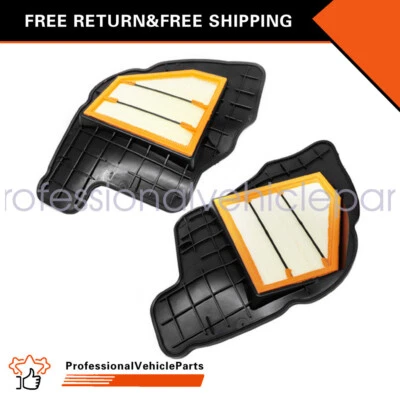 Juego de filtros de aire motor izquierdo + derecho para BMW X5 2011 2012-2014 EE. UU. Foto 1 de 4