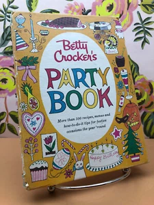 Betty Crocker’s Party Book 1st Edition 2nd Printing Vintage 1960 Spiral Cookbook - Bild 1 von 18