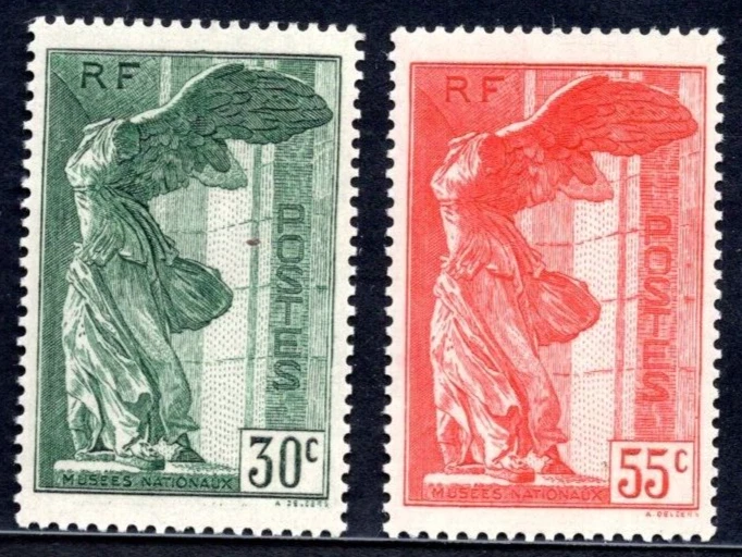 FRANCE 1938 SC. #B66-B67 LIGHT HINGED - Image 1 of 2