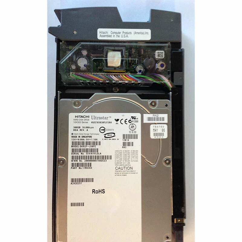 DKR2F-J30FC - Hitachi Data Systems 300GB 10K RPM FC 3.5" HDD for USP, 5524270... - Image 1 of 1