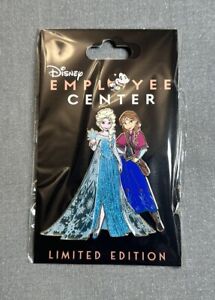 Disney Employee Center DEC 10 Years of Frozen Fashion Adventure Anna & Elsa Pin