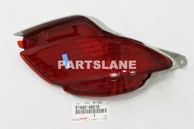 Reflector reflector derecho genuino Lexus RX350 RX450h AGL10 GGL15 OEM 81480-48010 Foto 1 de 2
