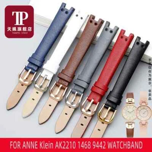 Genuine Leather Watch Strap for Anne Klein Watchband Notch AK Girl Simple - Picture 1 of 36