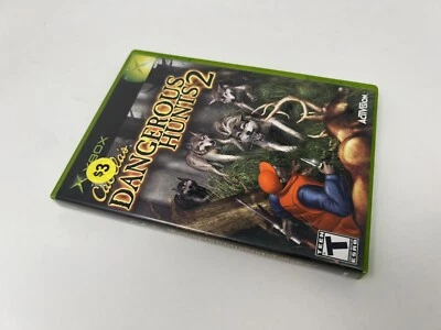 Xbox Cabelas Dangerous Hunts 2 Activision Tested and Working Complete in Box CIB - Image 1 of 4