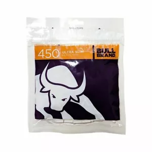 450 BULL BRAND ULTRA SLIM FILTER TIPS Tobacco Rolling Smoking - Picture 1 of 3