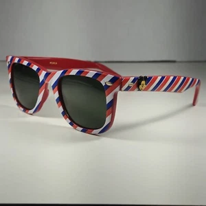Walt Disney Mickey Mouse Sonnenbrille rot weiß blau 80er Jahre - Bild 1 von 5