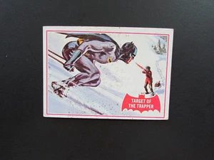 1966 Topps Batman Red Bat Card #4a Target Of The Trapper 2nd Listing - Picture 1 of 3