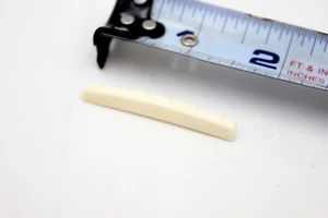 Bone Fender-Sized Strat Radiused Bottom Guitar Nut  9.5" - Ships from USA - Picture 1 of 1