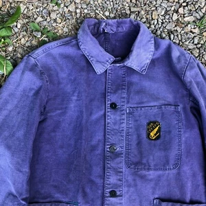 Vintage 60er Schweizer Eisenbahn Arbeitsjacke - Bild 1 von 7