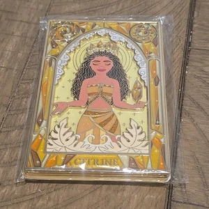 Magically Horrific Moana Soada Crystal Gemstone Oracle Cards Pin Citrine - Picture 1 of 4