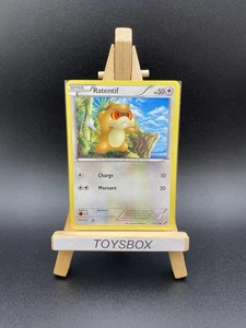 Carte Pokémon Ratentif 77/114 / Bloc NB De Base / TBE FR - Picture 1 of 3