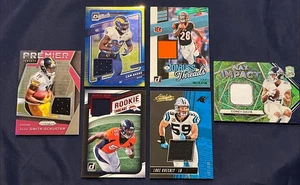 NFL Jersey Card Lot Game Used x6 HOF NM/M Kuechly Mixon Chubb Ju Ju Davis #d 🎆 - Bild 1 von 3