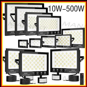 Proiettore led esterno faretto faro 10w 20w 30w 50w 100w 200w 300w 500w ip66 - Foto 1 di 25