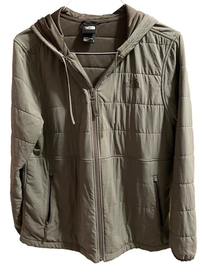 The North Face Jacket Women's X Large Olive Mezzaluna Hoodie Full Zip XL - Image 1 of 4