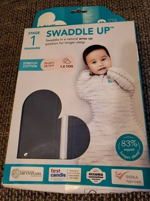 Envoltura Love To Dream etapa 1 - mediana 13-19 libras.  Denim Torn Box Foto 1 de 2