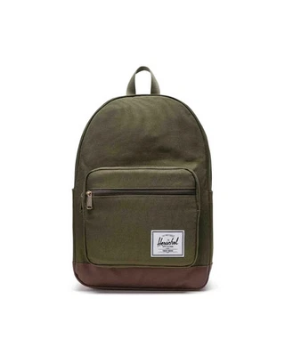 Mochila Herschel Pop Quiz 25L Azul Marinho- Verde Hera/Café Chicória– Bolsa de Viagem para Laptop - Imagem 1 de 4