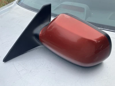 2003-2008 Mazda 6 Driver LH Lado Esquerdo Exterior Potência Aquecida Espelho Fogo Vermelho Fabricante de Equipamento Original - Imagem 1 de 4