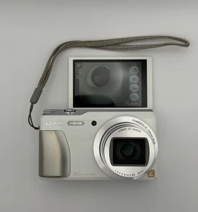Cámara digital compacta Panasonic Lumix DMC-TZ55 16 MP LCD abatible - BLANCA - Imagen 1 de 8