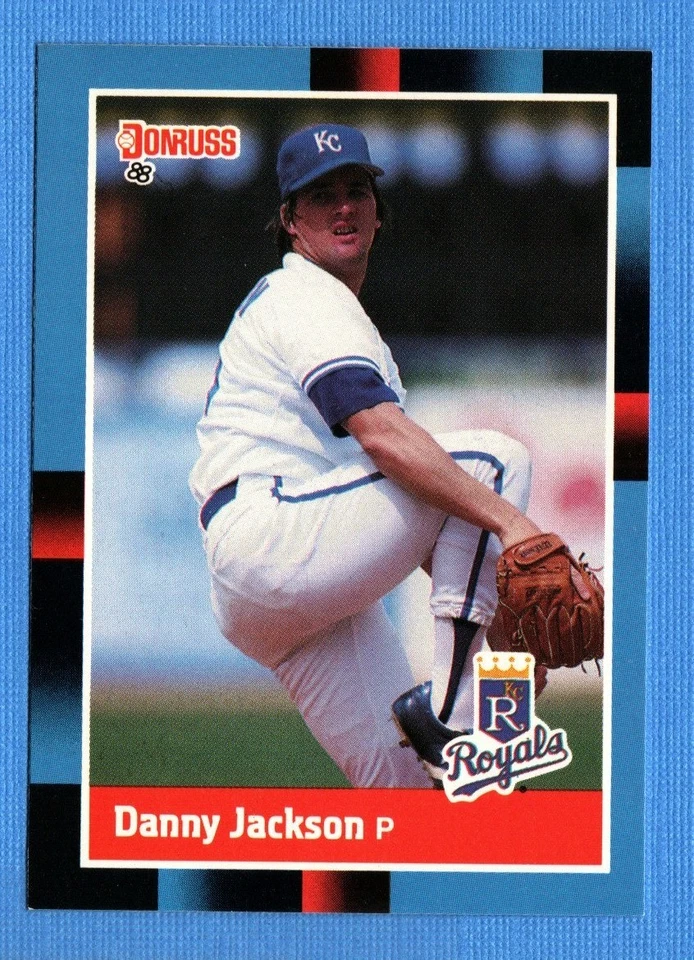 1988 Donruss #132 Danny Jackson Kansas City Royals - Image 1 of 1