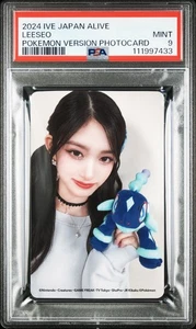 PSA 9 Leeso - IVE Japan 2nd EP ALIVE Pokemon Version Photocard - Picture 1 of 2