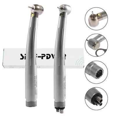SELF-POWER Dental High Speed LED E-generator Handpiece 4HoleS 2Hole Turbine