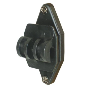 Electric Fence Insulators Wood Post Nail Black 100 Pack Heavy Duty Plastic - Picture 1 of 12