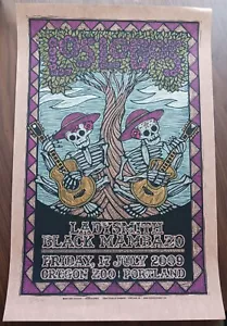 Póster Los Lobos Ladysmith Black Mambazo 2009 Oregon Zoo Portland Gary Houston - Imagen 1 de 9