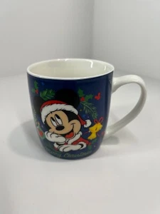 Disney Mickey Mouse Christmas coffee mug cup present gift ceramic collectable - Picture 1 of 5