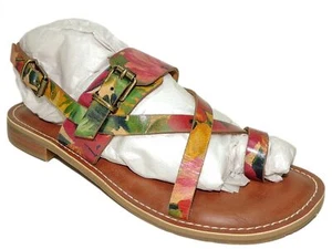 Patricia Nash Women's Fidella Sandals Toe Ring Design Spring Multi Size 7.5 M - Picture 1 of 6