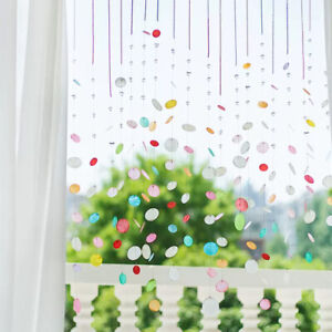 1Meter Multicolor Shell Crystal Beaded Hanging Curtain Drapes Home Door Curtain 