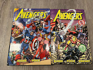 Avengers Assemble Vol 1 and Vol 2 - Avengers Firestar Busiek Perez