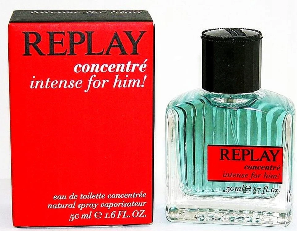 ⭐⭐ Replay Intense for Him Edt Eau de Toilette Spray 50ml Neu RARE selten ⭐⭐ - Bild 1 von 1