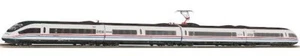 PIKO "Velaro" ICE 3 Amtrak, livrea grigia, fasce rosso/bianco/blu, - Foto 1 di 2