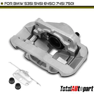 Pinza de freno de disco con soporte para BMW 535i 545i 550i 650i 745Li 750Li delantera derecha Foto 1 de 4