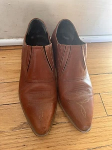 Durango Ankle Boots Women's Size US 7M Brown Leather Pointed - Picture 1 of 2