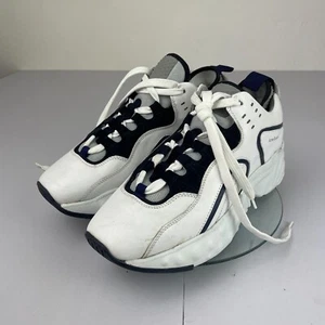 Acne Studios Manhattan Trainers 8 41 White Shoes Womens Chunky - Picture 1 of 20