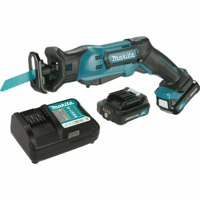 Makita RJ03R1-R 12V MAX CXT 2.0 Ah Cordless Lithium-Ion Reciprocating Saw Kit