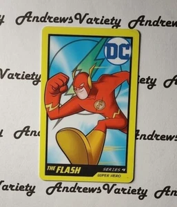 Tarjetas empujadoras de monedas de DC Comics serie 4 The Flash #003 sin código de barras - Imagen 1 de 2