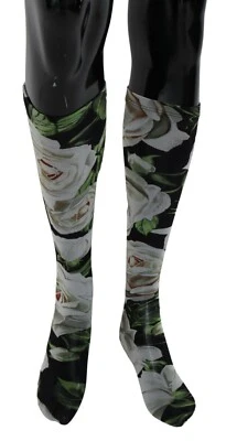 Calcetines DOLCE & GABBANA Mujer Multicolor Estampado Rosa Nylon Medias s. M PVP $220 Foto 1 de 4